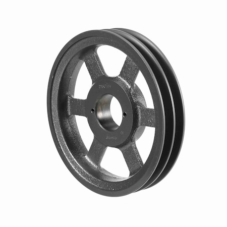 Browning 2 Groove Cast Iron Fhp - Bushed Sheave, 2AK74H 2AK74H